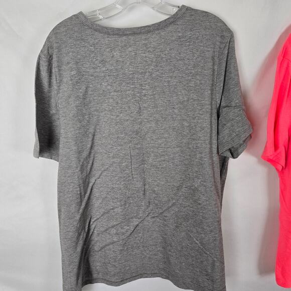 Fruit of the Loom Fit for Me T-Shirts Women's 2X 1 Gray 1 Graphic Short Sleeve - Picture 4 of 16